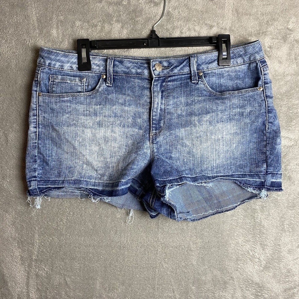Jessica Simpson Womens 32 Blue Jean Shorts